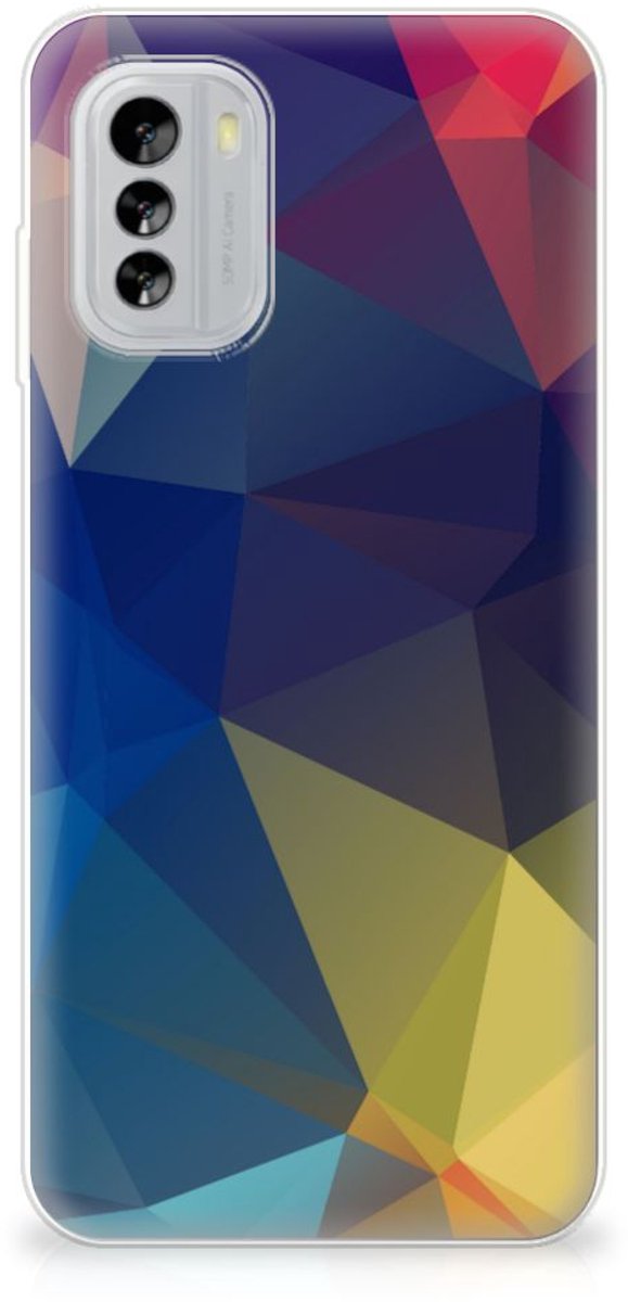 Nokia G60 TPU Hoesje Polygon Dark