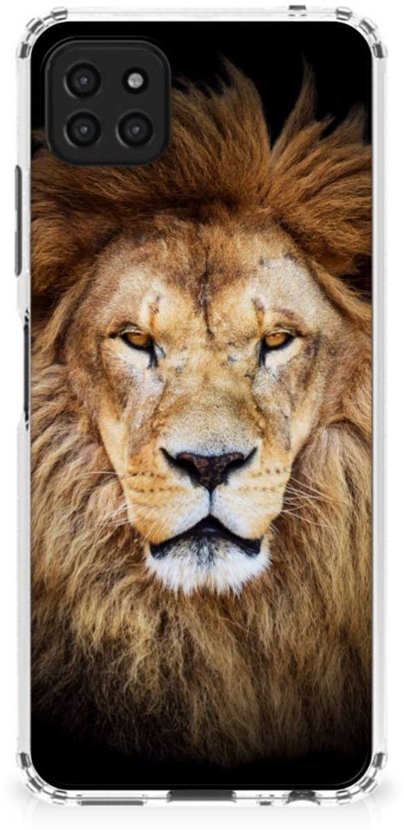 Samsung Galaxy A22 5G Case Anti-shock Leeuw