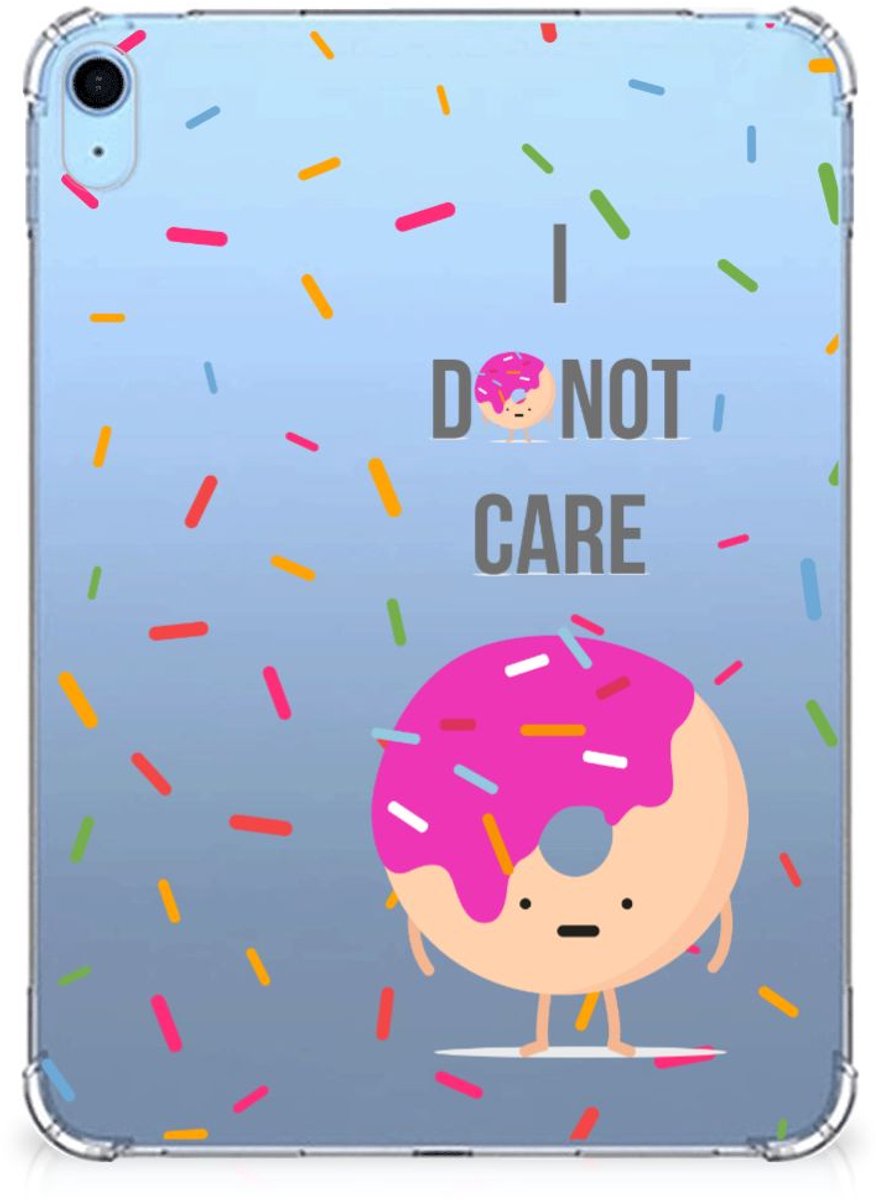iPad (2022) 10.9 Tablet Cover Donut Roze