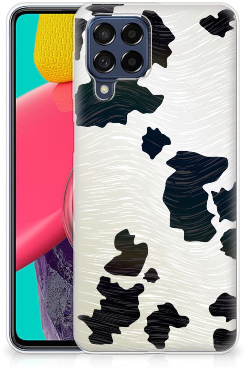 Samsung Galaxy M53 TPU Hoesje Koeienvlekken