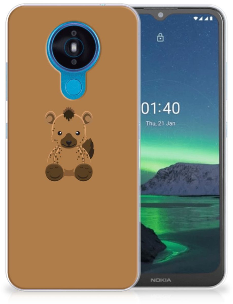 Nokia 1.4 Telefoonhoesje met Naam Baby Hyena