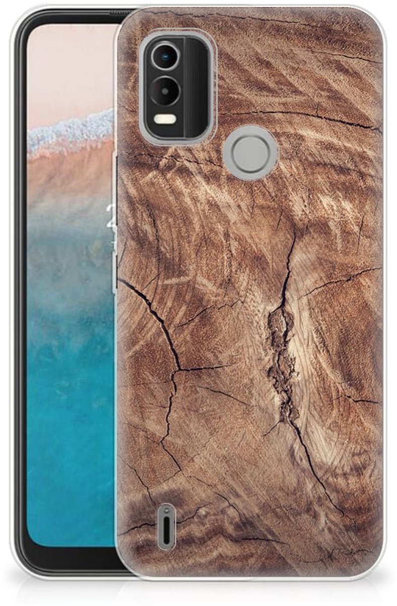 Nokia C21 Plus Bumper Hoesje Tree Trunk