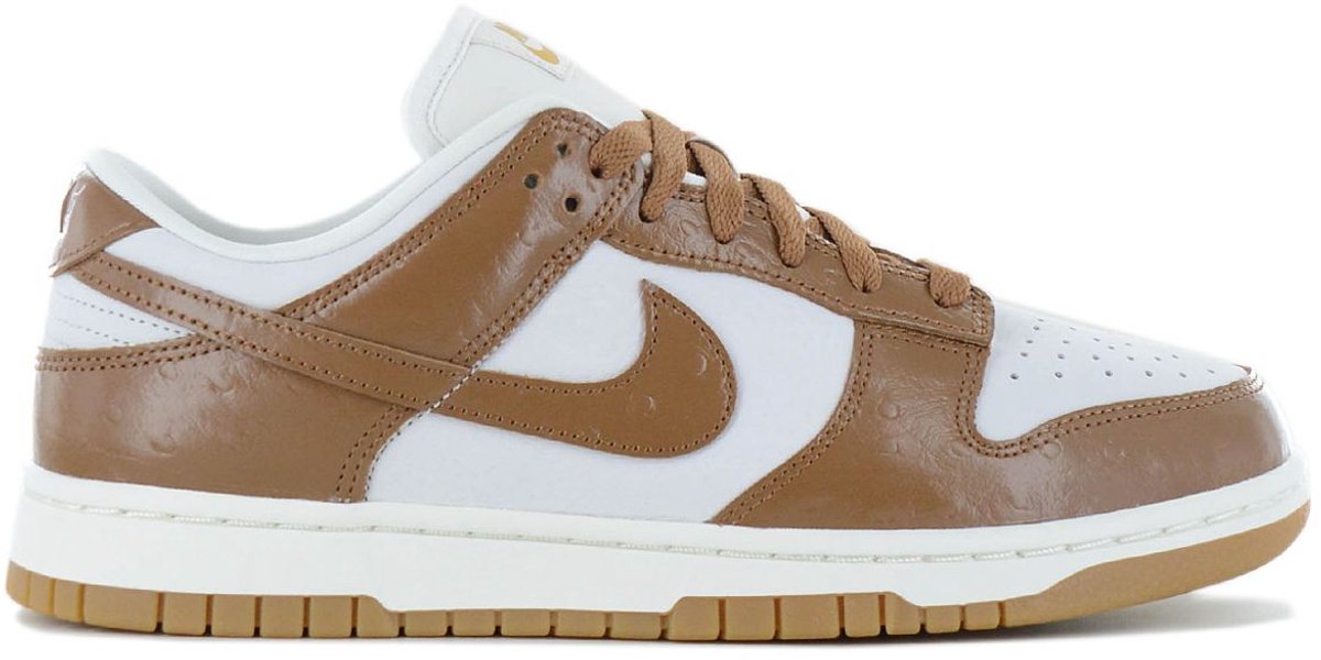 Nike Dunk Low Lux LX Ale Sneakers Schoenen Leer FJ2260-001 Bruin
