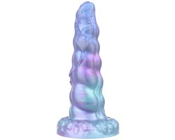 Wildolo Dragonite XXL Fantasy Dildo met Zuignap 37,5 cm – Siliconen Dildo – Multicolor