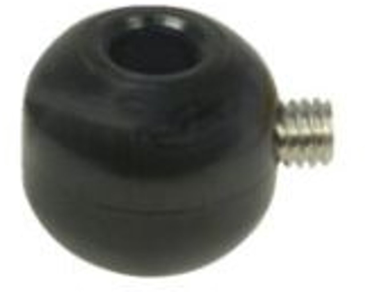 PT524 screw-on stopper ball voor 6mm touw zwart