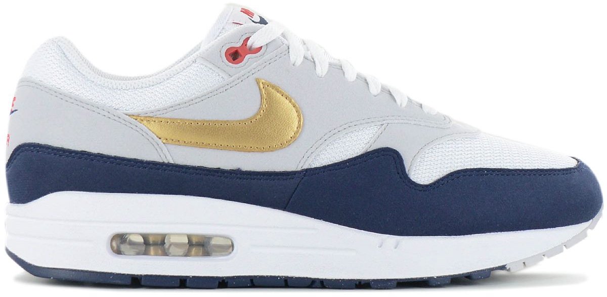 Nike Nike Air Max 1 Olympic Heren Sneakers Schoenen HM9604-400 Multicolor