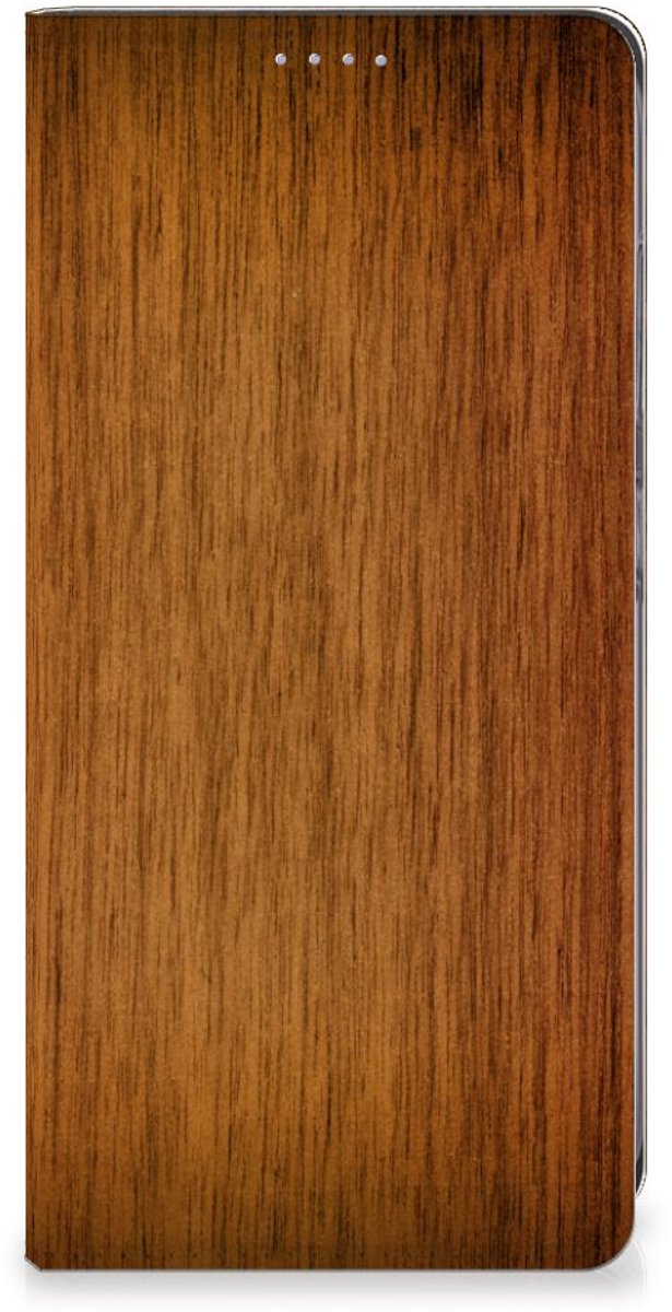 Samsung Galaxy S24 Plus Book Wallet Case Donker Hout