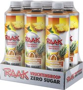 RAAK Vruchtensiroop Multivruchten Zero 0,75ltr (6 flessen, incl. verzendkosten)