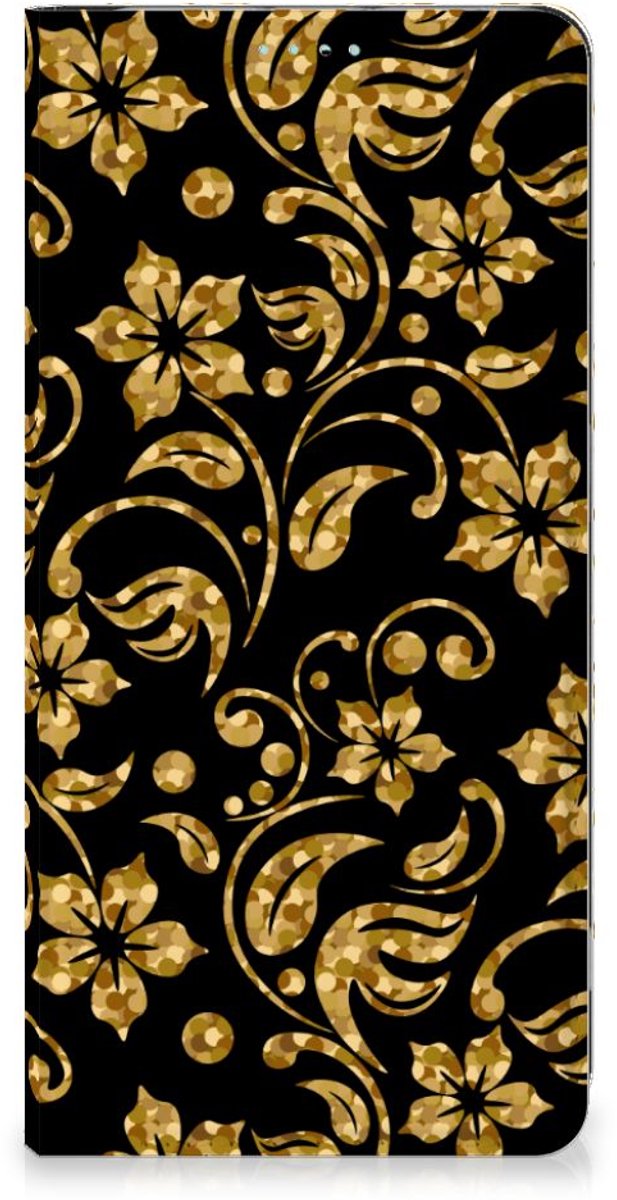 OnePlus Nord 3 Smart Cover Gouden Bloemen