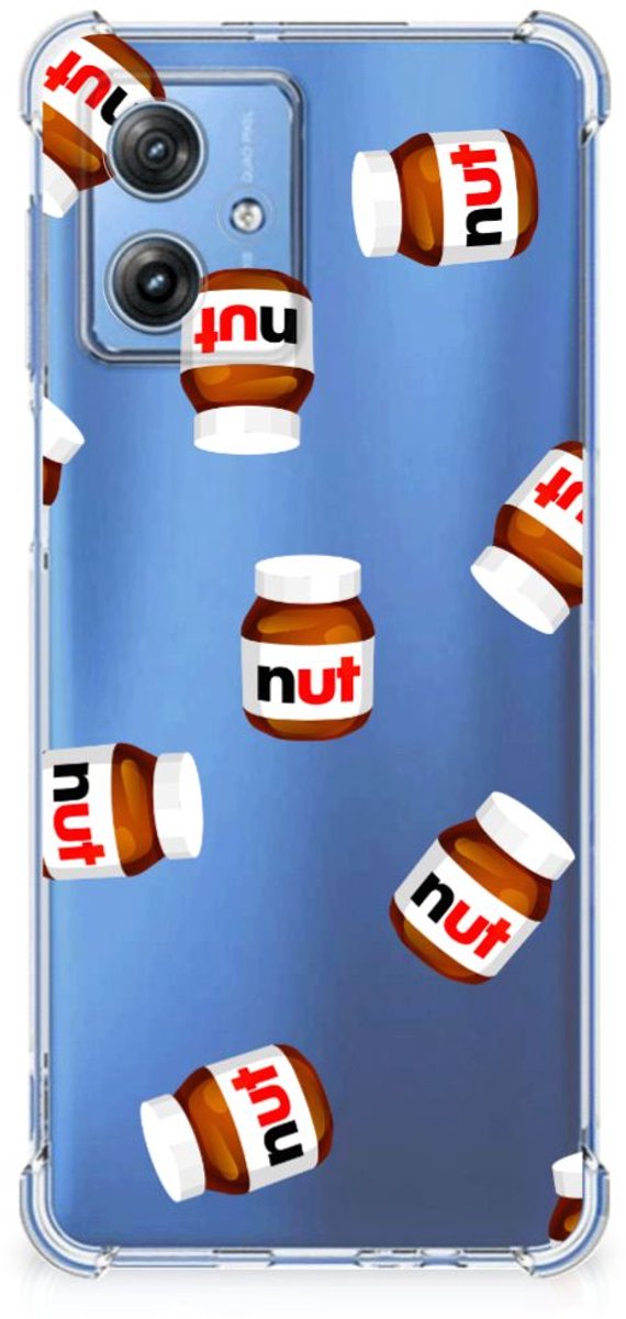 Back Cover voor Motorola Moto G54 Beschermhoes Nut Jar