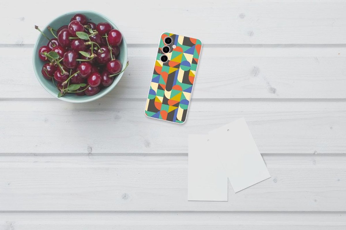 Samsung Galaxy S24 Plus TPU bumper Funky Retro