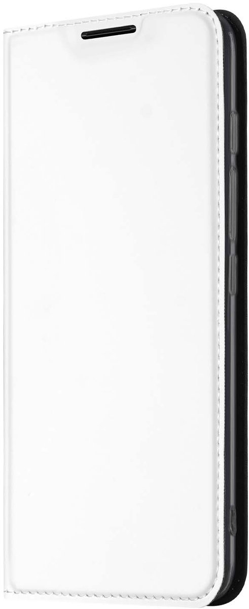 Telefoonhoesje Motorola Moto G60s Stand Case Wit met Pashouder