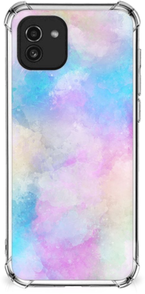 Back Cover Samsung Galaxy A03 Watercolor Light