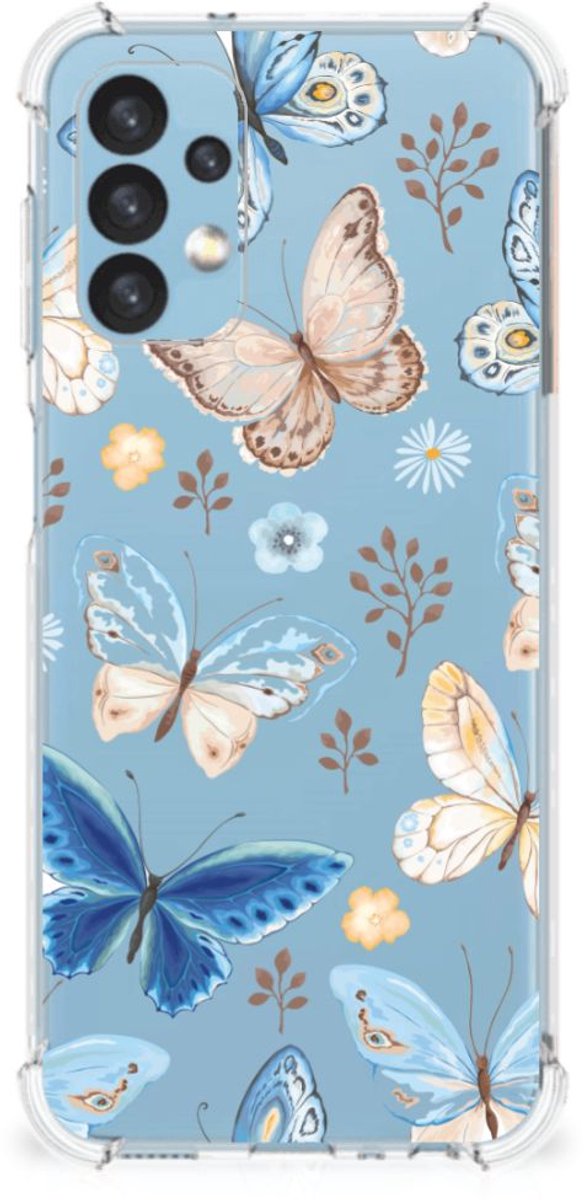 Case Anti-shock voor Samsung Galaxy A13 (4G) Vlinder