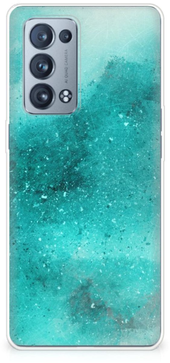 Hoesje maken OPPO Reno 6 Pro Plus 5G Painting Blue