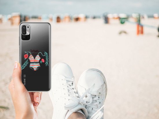 Coque Téléphone pour Xiaomi Redmi Note 10 5G Etui Housse Boho Summer