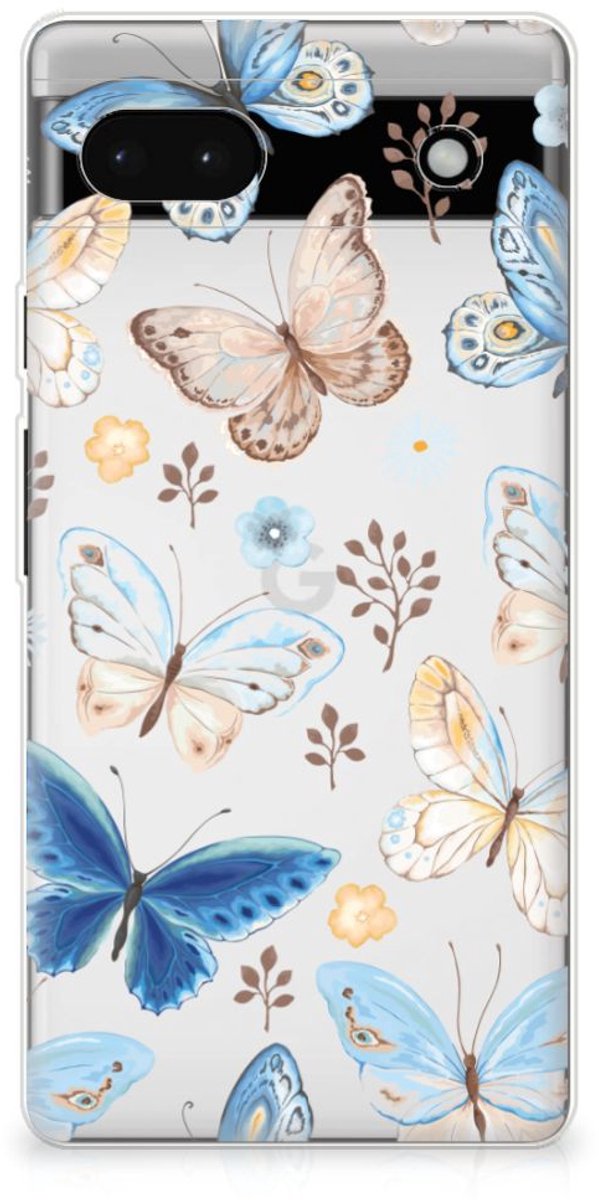TPU Hoesje voor Google Pixel 6A Vlinder