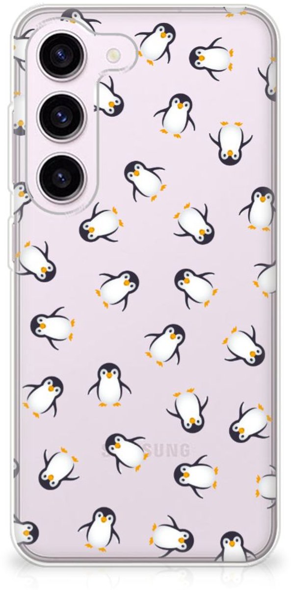 TPU bumper voor Samsung Galaxy S23 Pinguïn