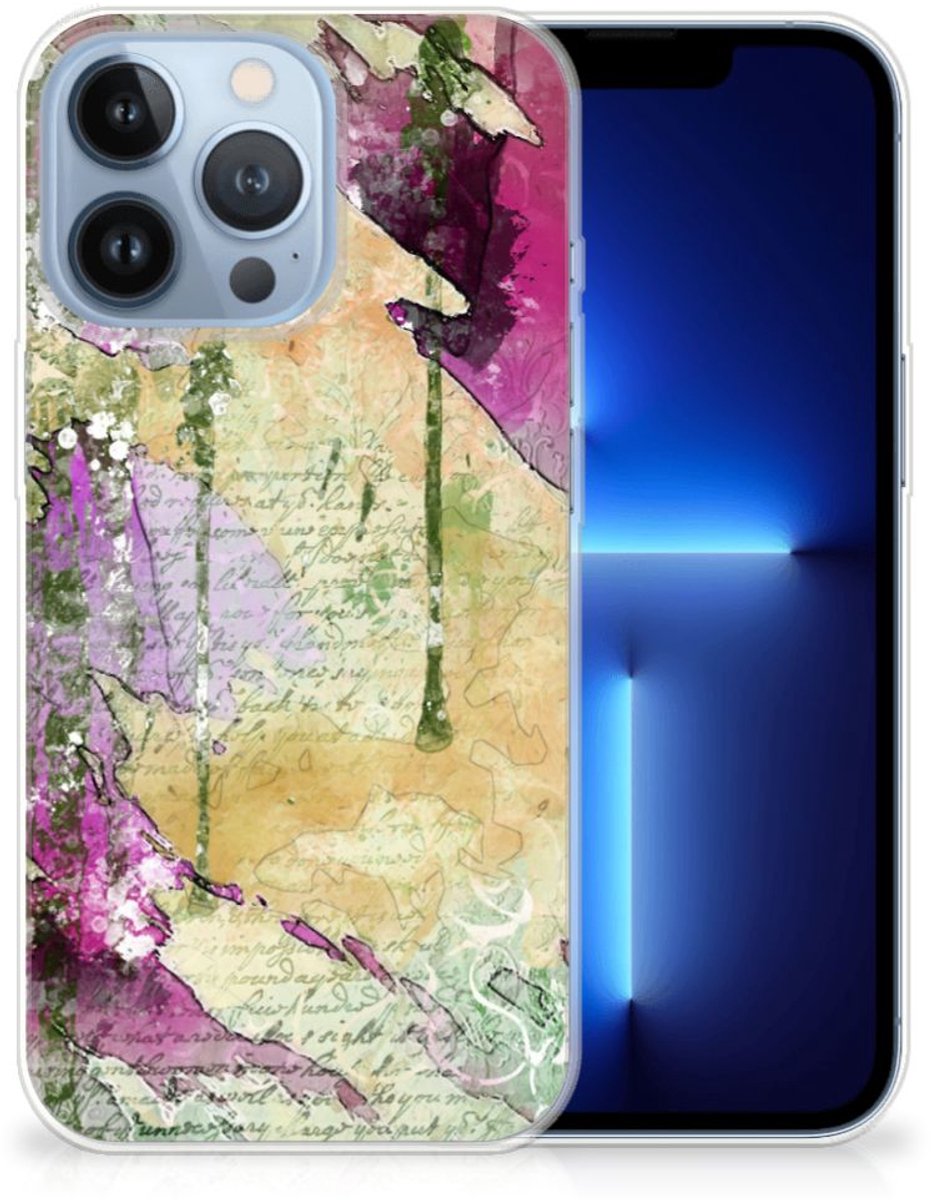 Hoesje maken Apple iPhone 13 Pro Letter Painting