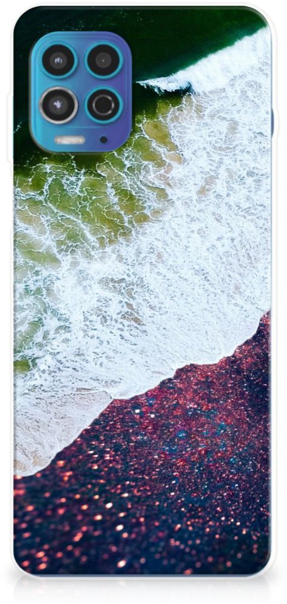 Motorola Moto G100 TPU Hoesje Sea in Space