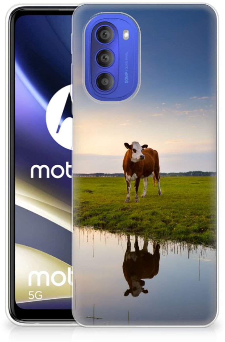 Motorola Moto G51 5G TPU Hoesje Koe