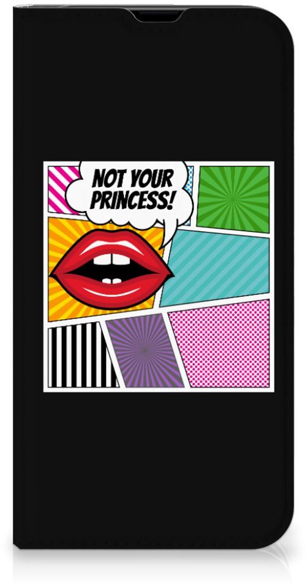 iPhone 13 Pro Hippe Standcase Popart Princess