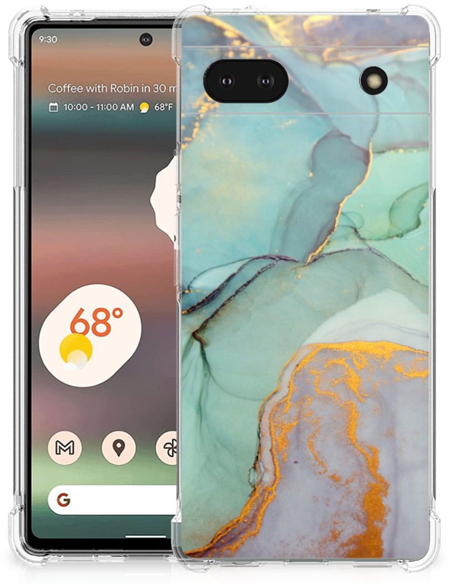 Back Cover voor Google Pixel 6A Watercolor Mix