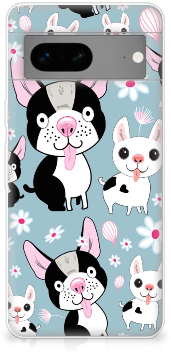 Google Pixel 7 TPU Hoesje Hondjes
