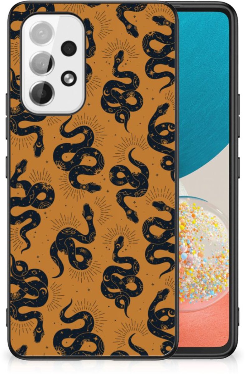 Dierenprint Telefoonhoesje voor Samsung Galaxy A53 Snakes