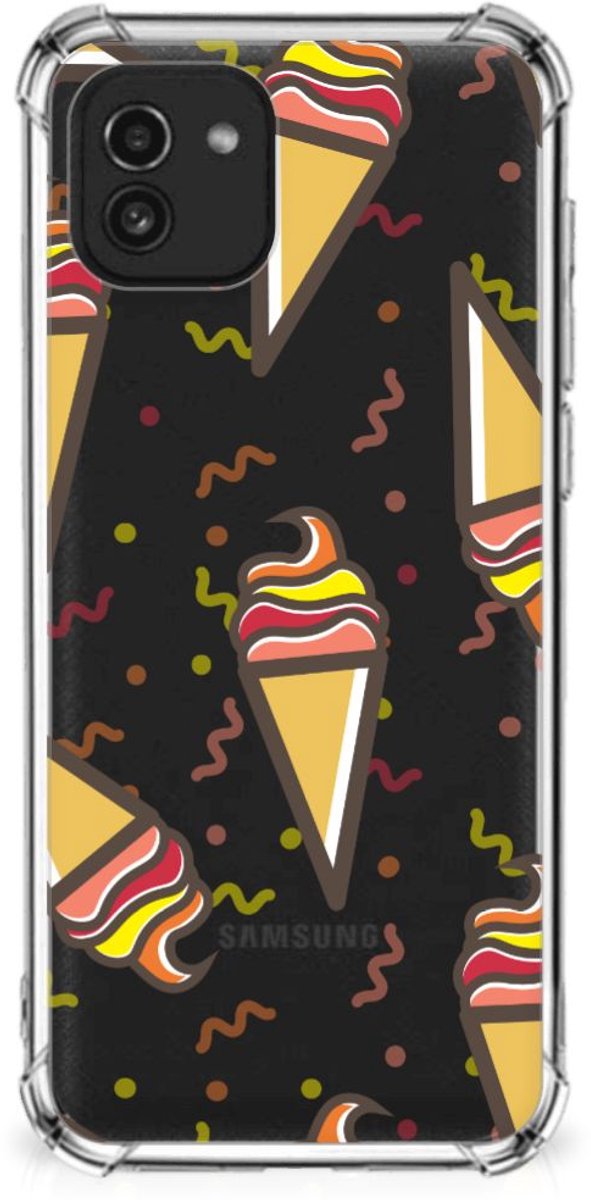 Samsung Galaxy A03 Beschermhoes Icecream
