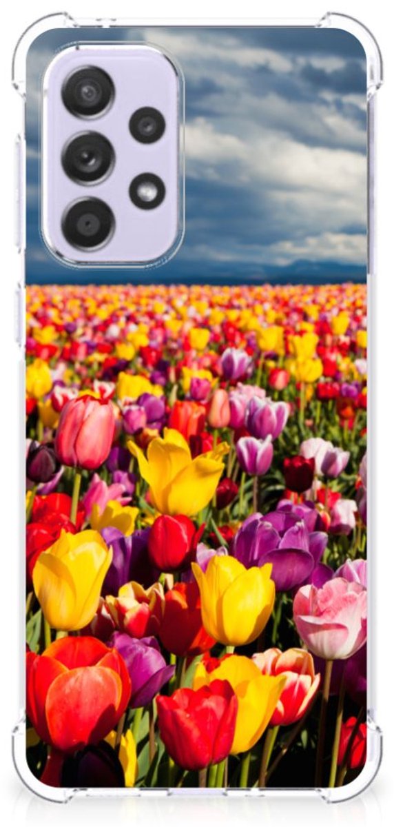 Back Cover voor Samsung Galaxy A33 Case Tulpen