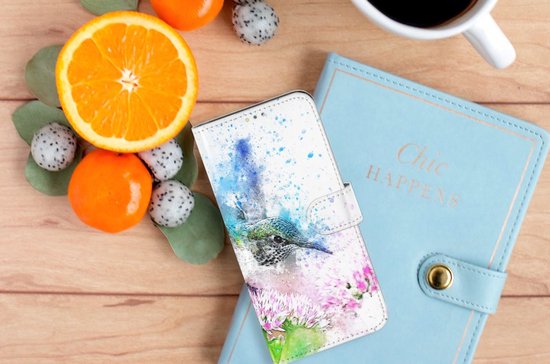 Etui portefeuille OPPO A15 Case Vogel