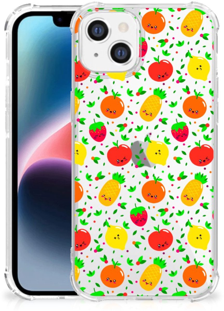 Apple iPhone 14 Plus Beschermhoes Fruits