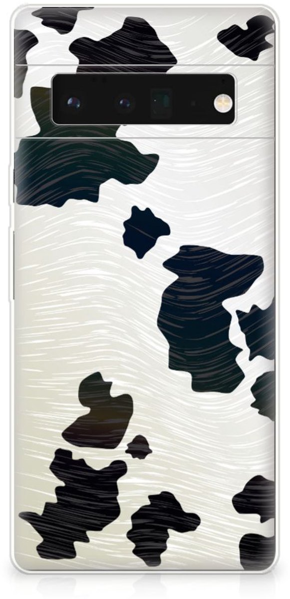 Google Pixel 6 Pro TPU Hoesje Koeienvlekken