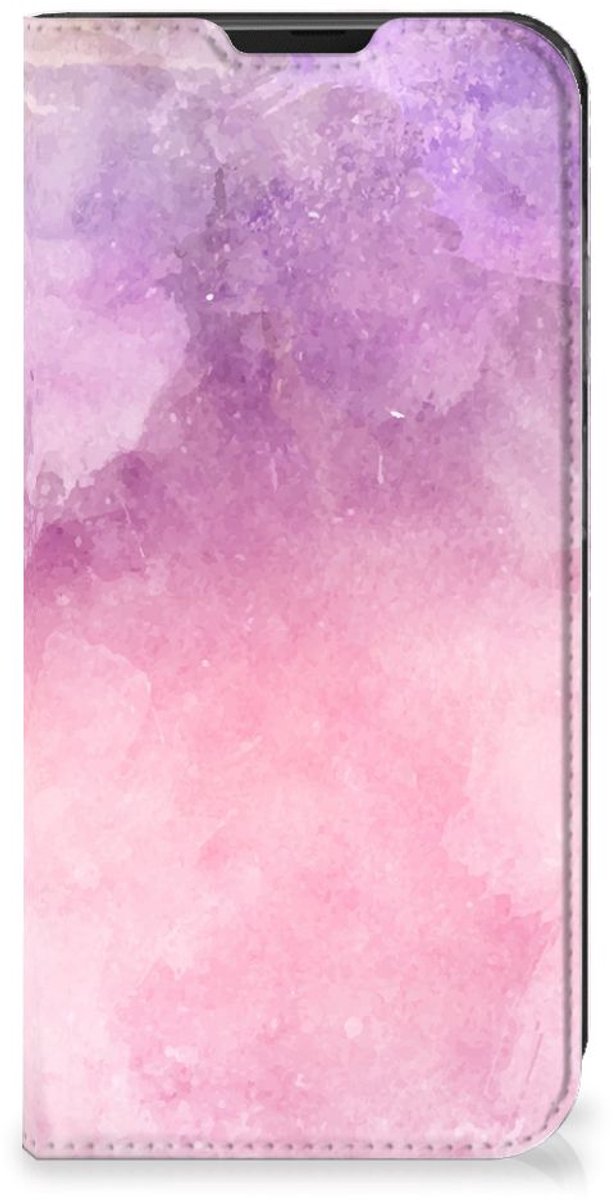 Book Case voor Bookcase Samsung Galaxy Xcover 6 Pro Pink Purple Paint