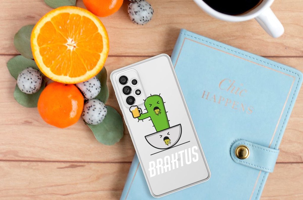 Samsung Galaxy A73 5G Telefoonhoesje met Naam Braktus