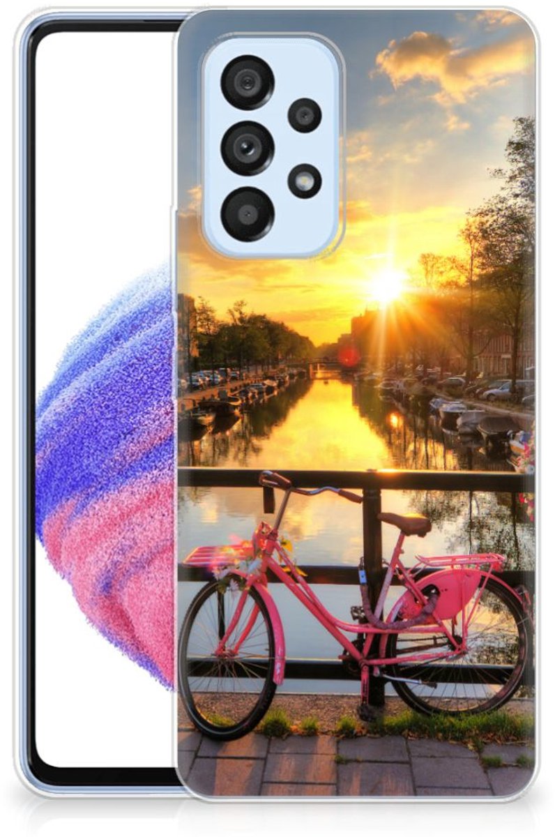 Samsung Galaxy A53 5G Siliconen Back Cover Amsterdamse Grachten