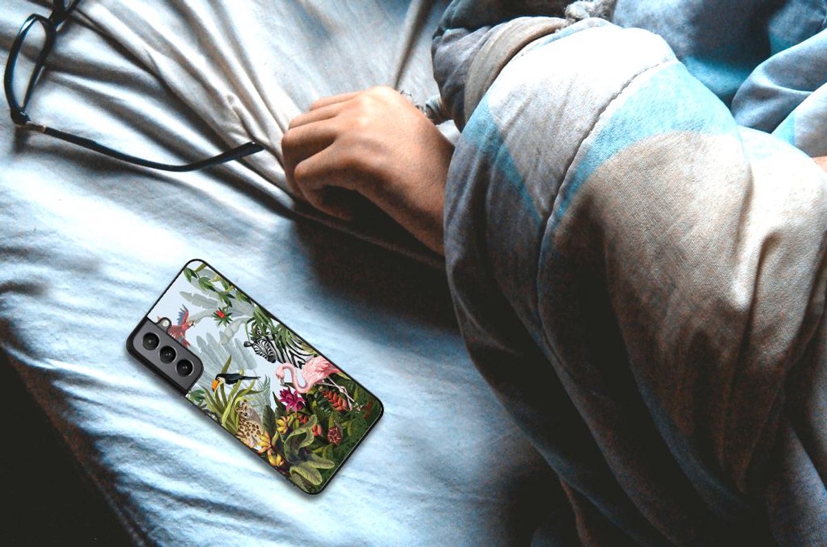 Dierenprint Telefoonhoesje voor Samsung Galaxy S21FE Jungle