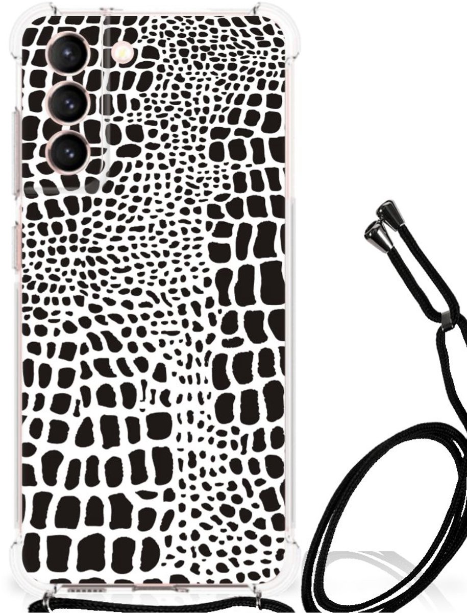 Samsung Galaxy S21 FE Case Anti-shock Slangenprint