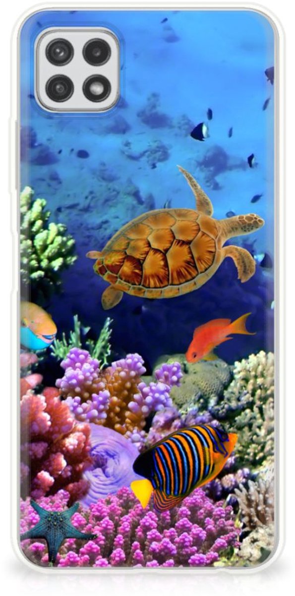 Samsung Galaxy A22 5G TPU Hoesje Vissen