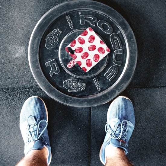 Magnétique Etui Housse pour OnePlus Nord CE 5G Portefeuille Macarons Roses