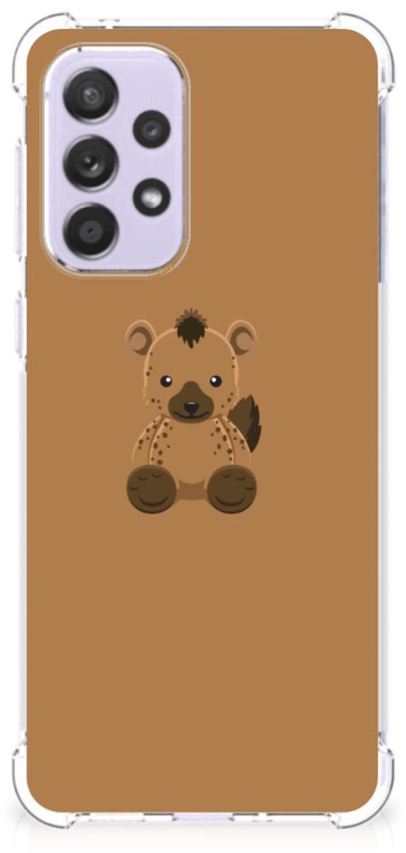 Samsung Galaxy A33 Stevig Bumper Hoesje Baby Hyena