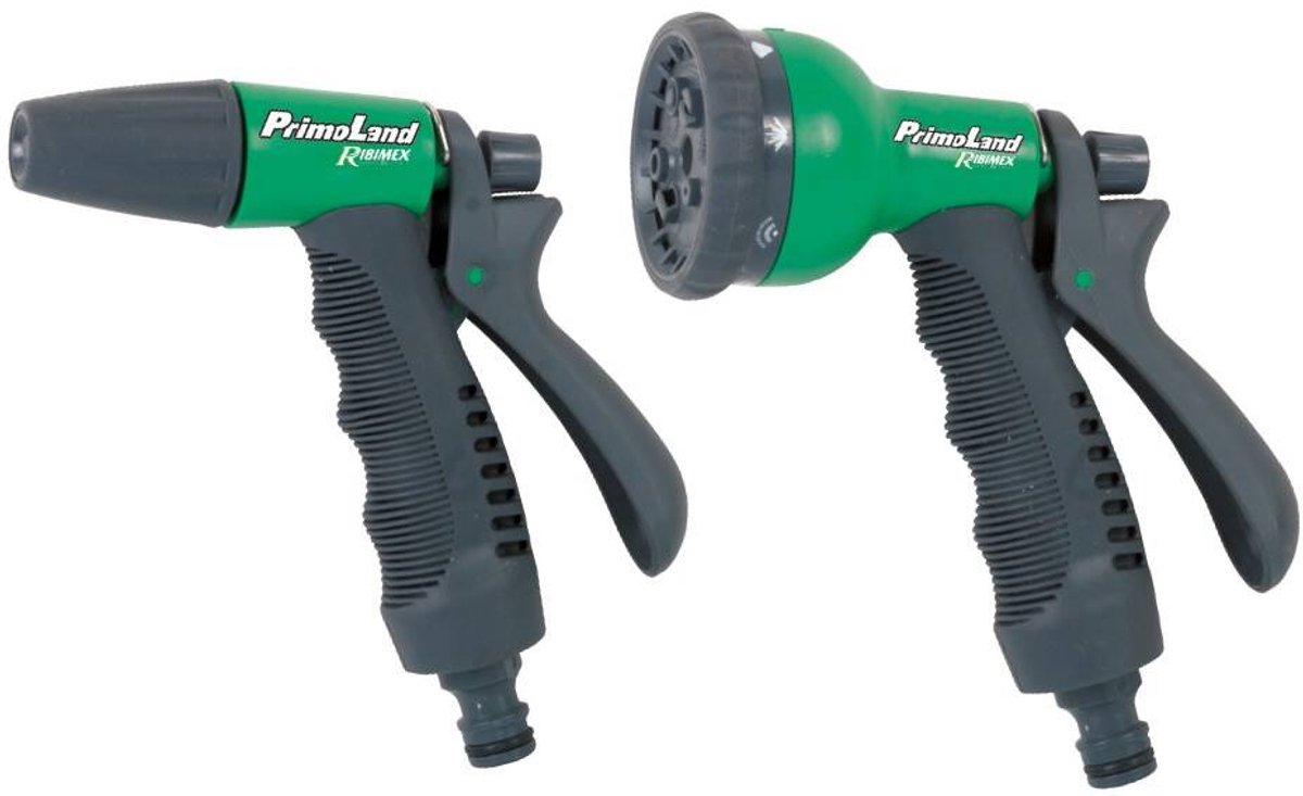 Tuinsproeiset: tuinslangpistool en sproeier PrimoLand RIBIMEX