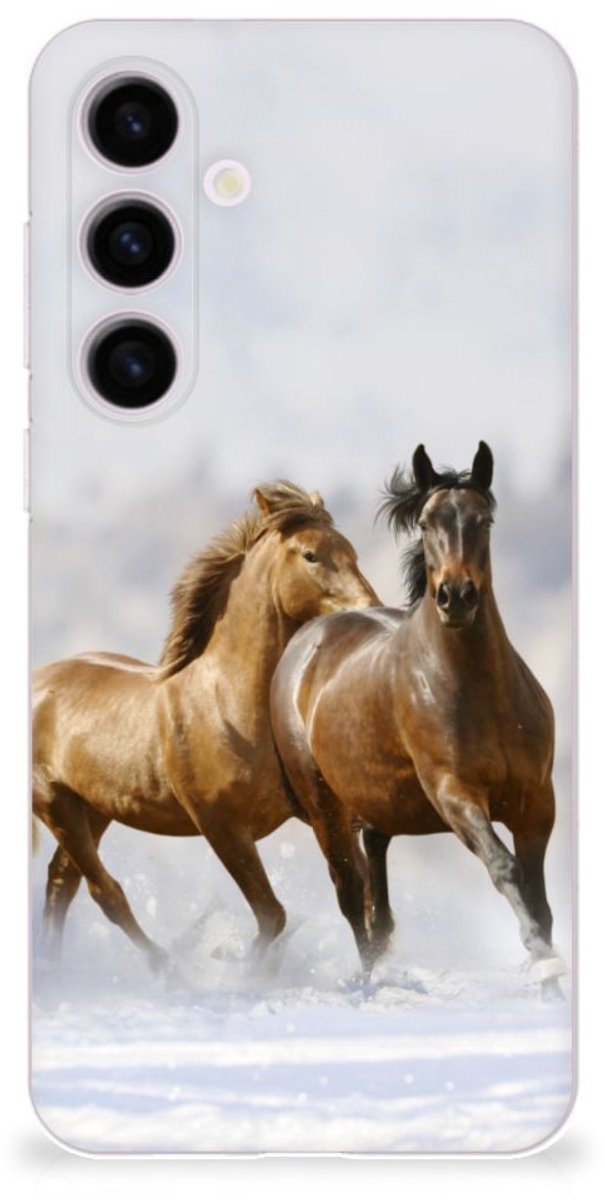Samsung Galaxy S24 Plus TPU Hoesje Paarden