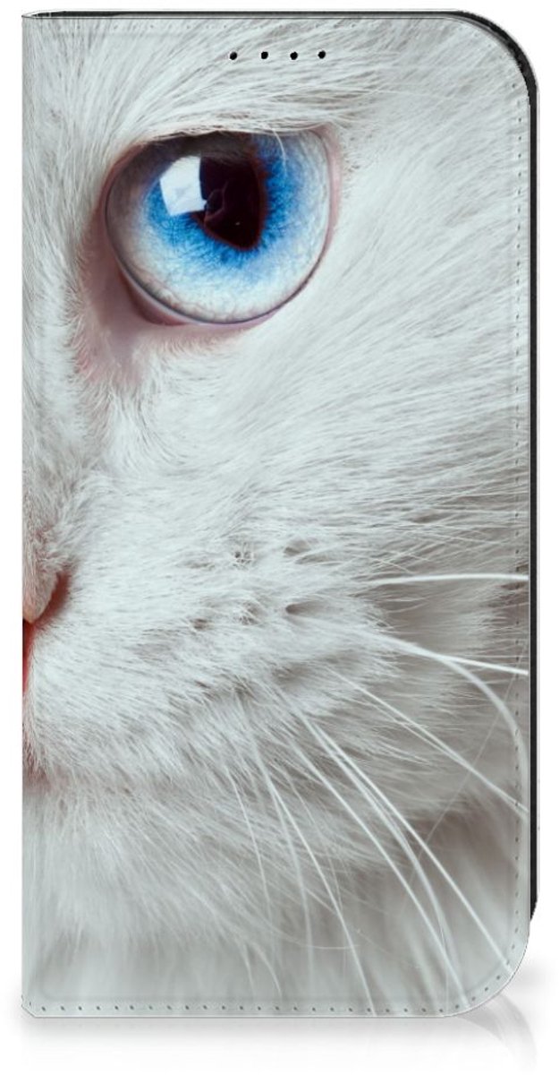 iPhone 15 Pro Hoesje maken Witte Kat