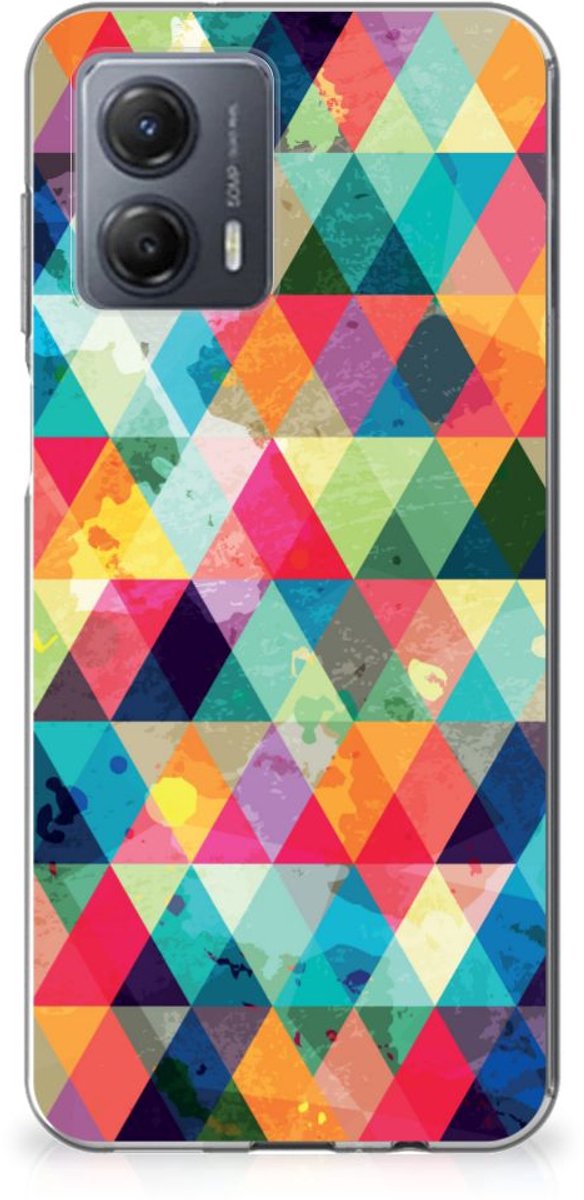 Motorola Moto G53 TPU bumper Geruit