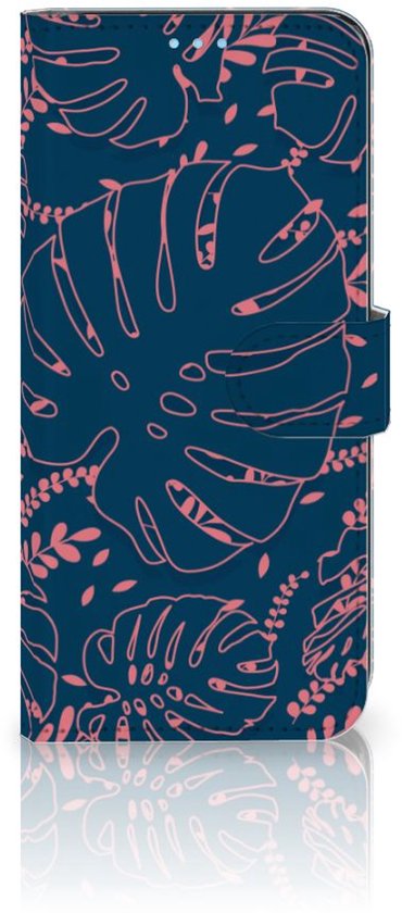 Étui Smartphone OPPO A74 4G Bookcase Feuilles de palmier