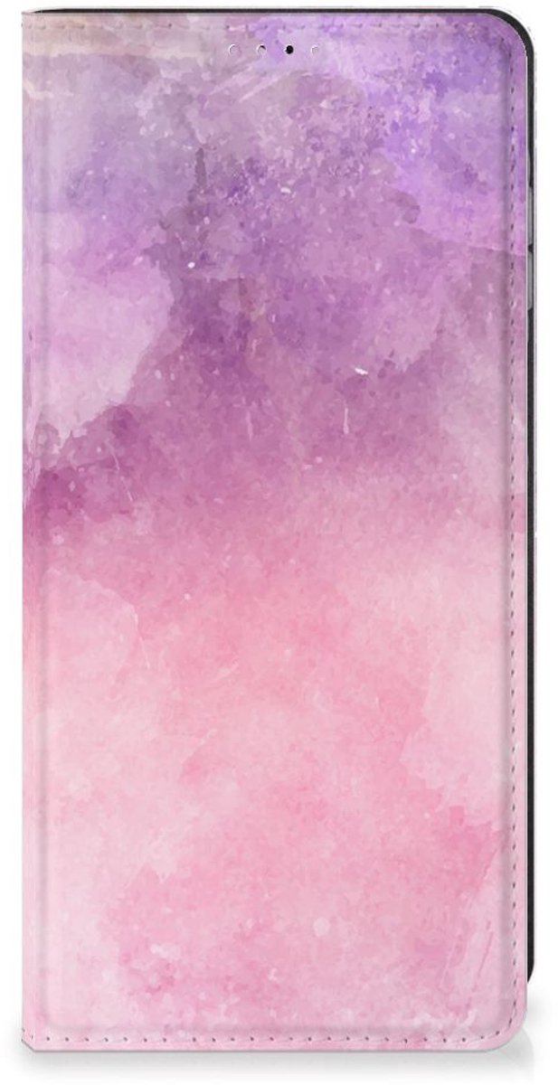 Bookcase Samsung Galaxy A25 Pink Purple Paint