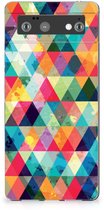 Coque Téléphone pour Google Pixel 6 Coque Smartphone À Carreaux