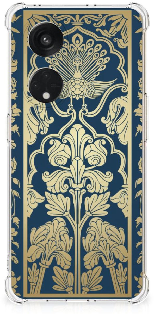 OPPO Reno8 T 5G Case Beige Flowers